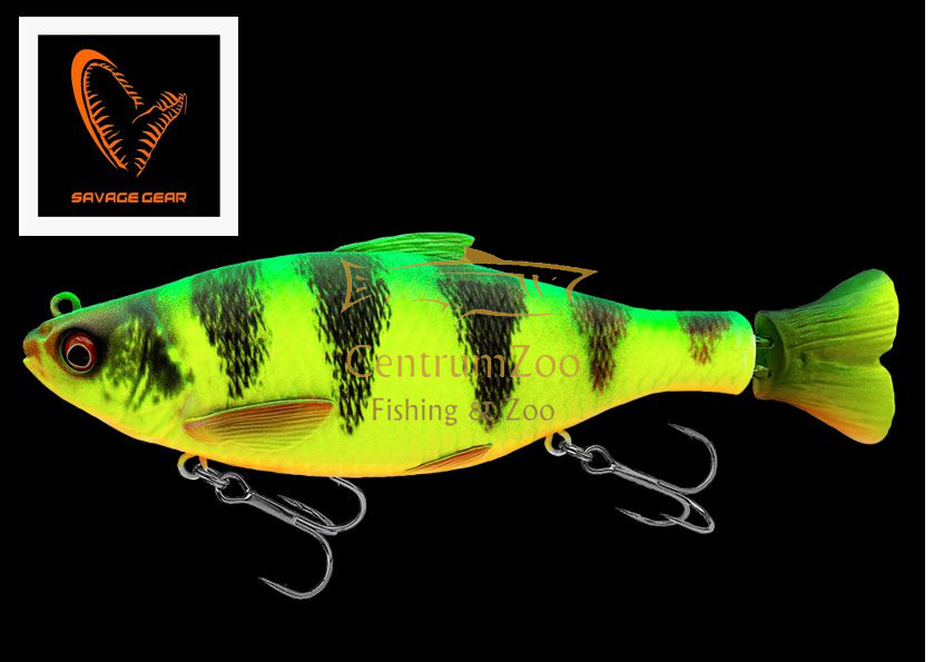 Image of Savage Gear 3D Hard Pulsetail Roach 13.5Cm 40G Slow Sinking Firetiger (73974)