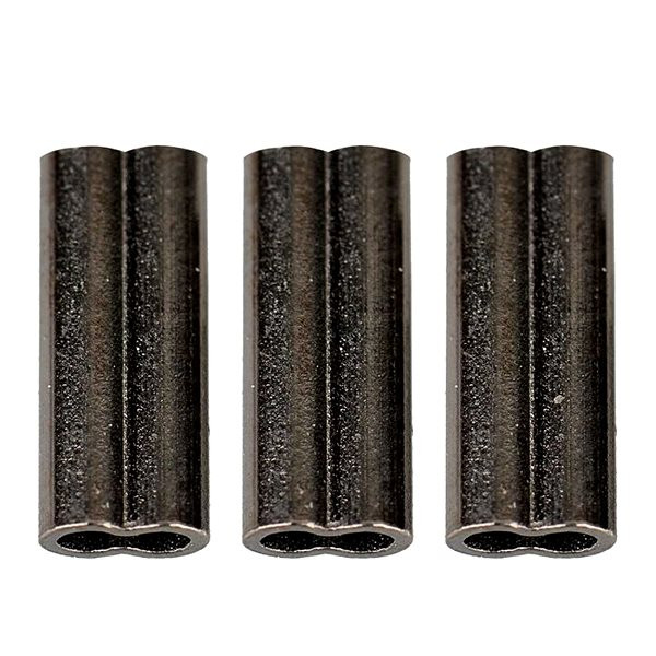 Image of Savage Gear Double Barrel Crimps Bln M Ø 1.0Mm 50Pcs Crimpelő Hüvely Előkékhez (54904)