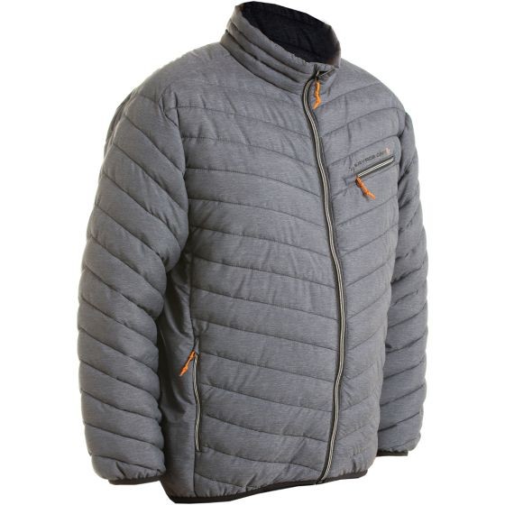 Image of Savage Gear Simply Savage Thermo Jacket Grey Melange Meleg Kabát - Small (57307)