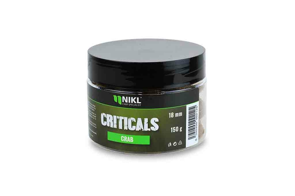Image of Nikl Carp Specialist - Criticals Crab Wafters Bojli - 20mm - 150g
