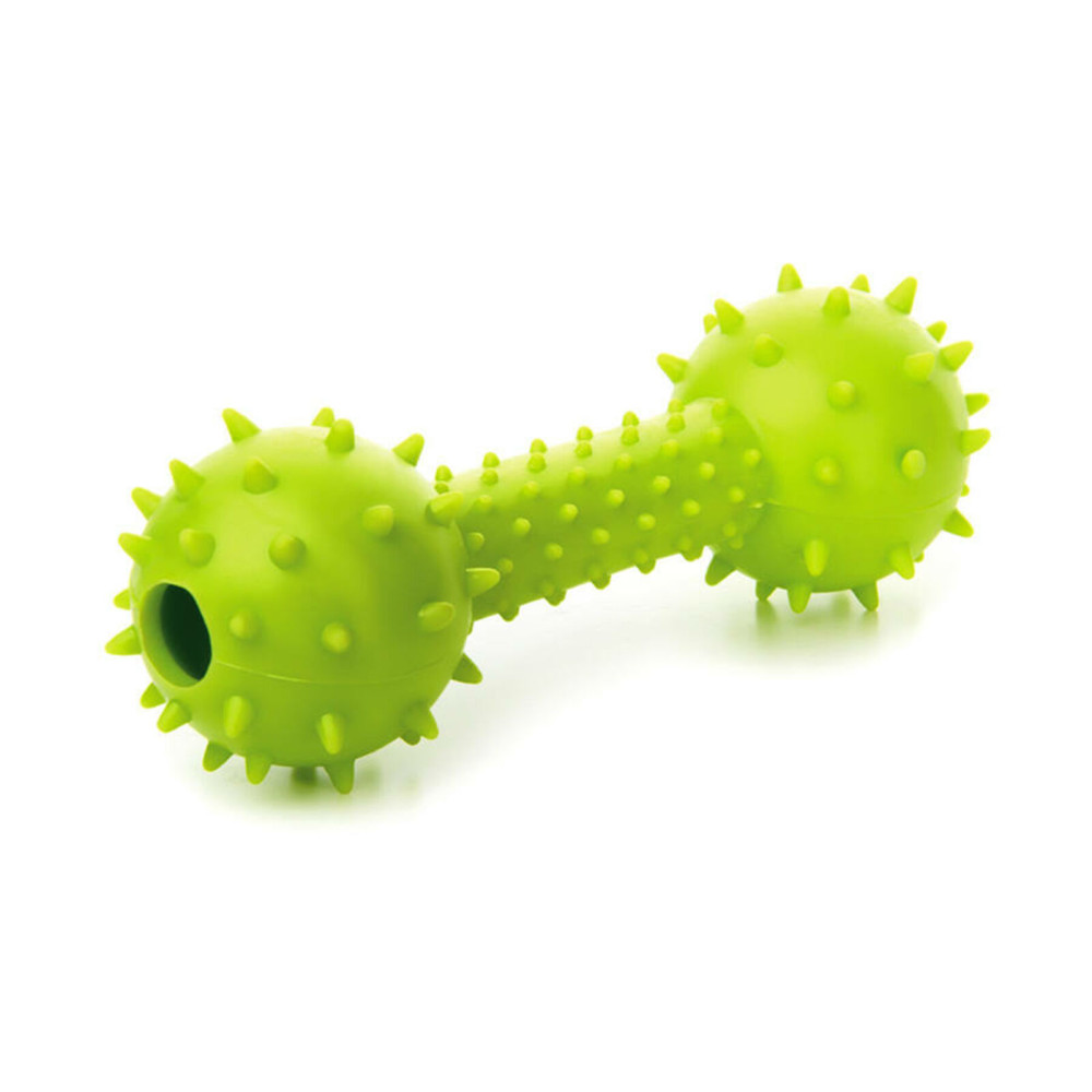 Image of Jk Animals Tüskés Súlyzó Játék Kutyáknak 14Cm (45943) Zöld