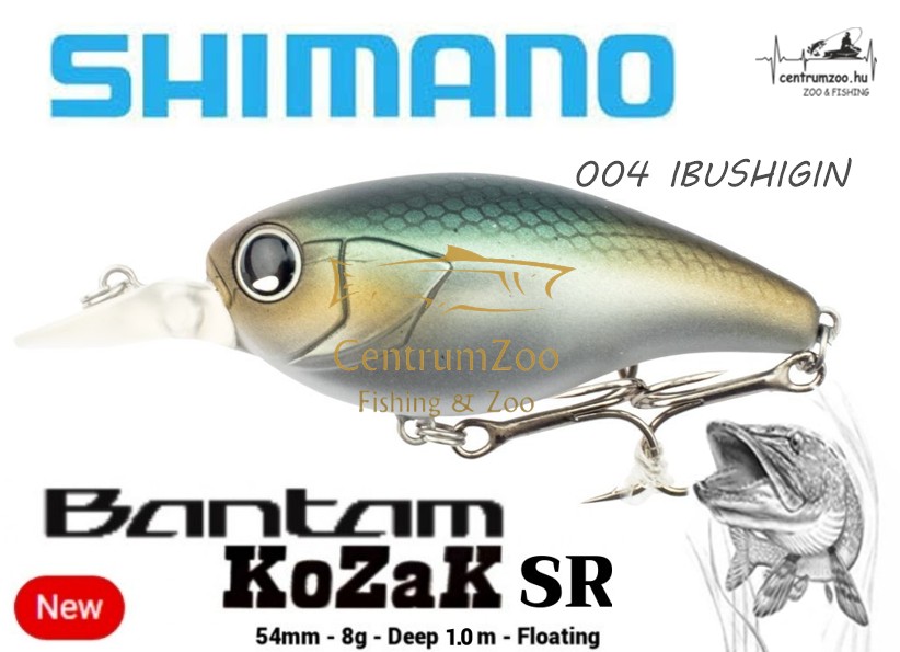 Image of Shimano Bantam Kozak Sr Spin 54Mm 8G - 004 Ibushigin (59Vzp205T03)