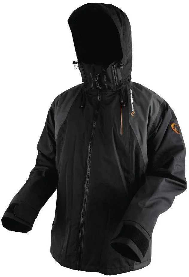 Image of Savage Gear Black Savage Jacket Grey Kabát - Small (50808)