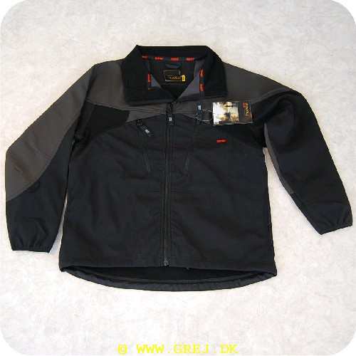 Image of Rapala Pro Wear Windlock Jacket Black/Dark Grey M (22101-1)