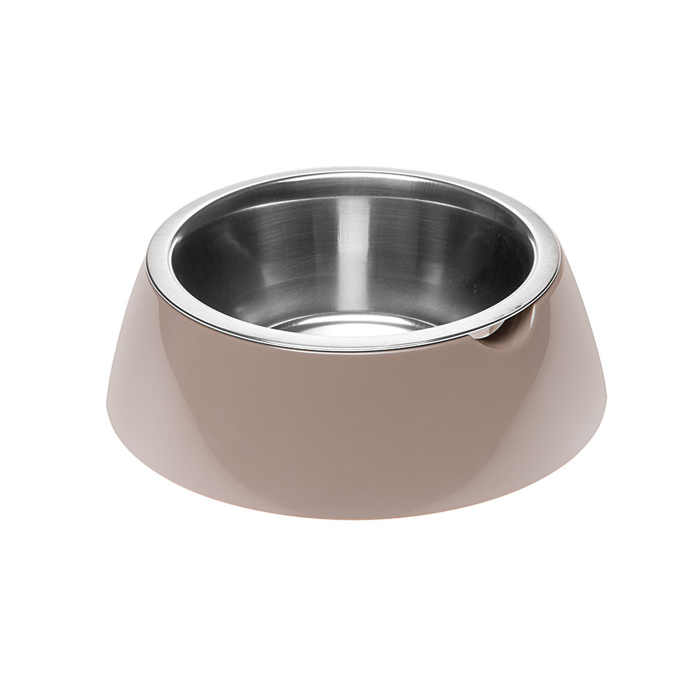 Image of Ferplast Jolie Bowl 0,85L Medium Fém Betétes Tál (70983021) Beige
