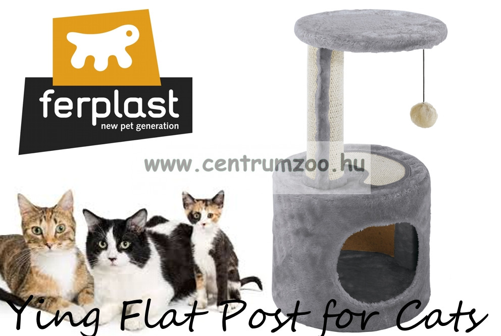 Image of Ferplast Ying Flat Post Pa4010 Cicakaparó Bútor, Játék És Alvóhely (74010014)