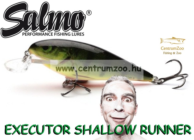 Image of Salmo Executor 5cm 5g 0,6m wobbler (Qex003) Rhp - Real Hot Perch