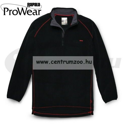 Image of Rapala Pro Wear Lite Fleece Black (Vékony Polár) S (22105-1)