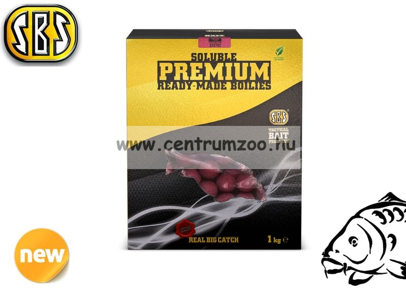 Image of Sbs Soluble-Oldódó Premium Ready-Made Boilies 1Kg (67107) 20mm